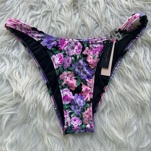 VS Bling Floral Bikini Bottom